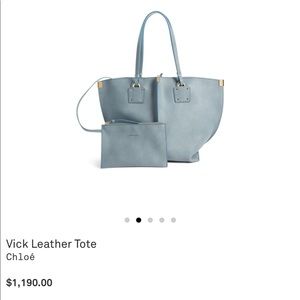Chloe Cloud blue bag